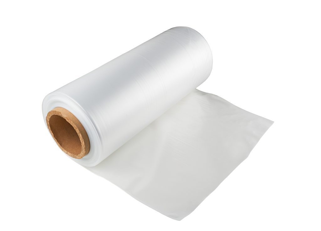 Polypropylene or polyethylene rolls for packaging in food bags.